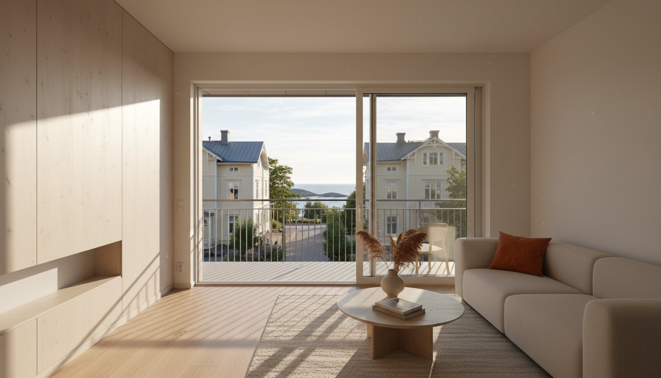 Bulevardi 20 Hanko: Ylellinen huippukaksio kaupungin sydämessä