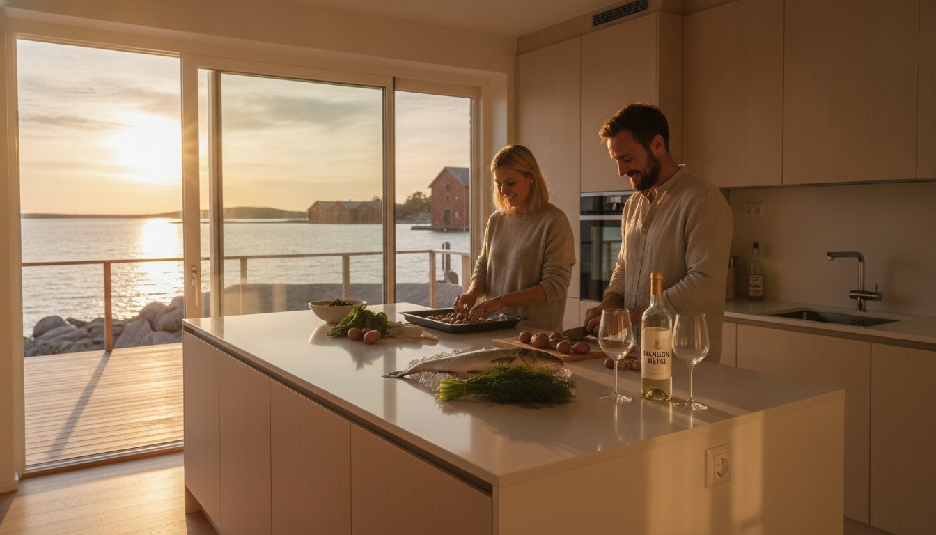 Ruoanlaitto loma-asunnossa Hanko: Gourmet-elämyksiä omassa keittiössä